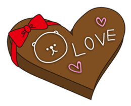 The white bear for events sticker #3011636