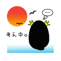 Easygoing rockhopper penguin sticker #3011901