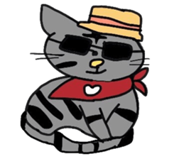 cat&dog mocoshiever. sticker #3012011