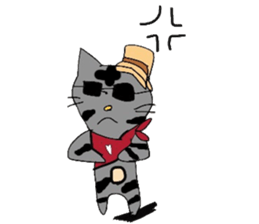 cat&dog mocoshiever. sticker #3012023