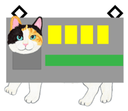 Calico cat's Diary sticker #3012053