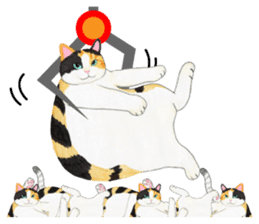 Calico cat's Diary sticker #3012062