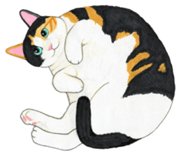 Calico cat's Diary sticker #3012064