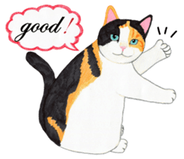 Calico cat's Diary sticker #3012076