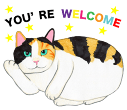 Calico cat's Diary sticker #3012080