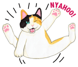 Calico cat's Diary sticker #3012082