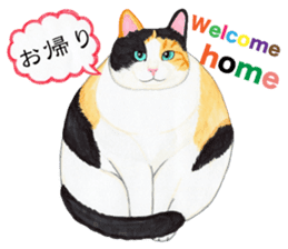 Calico cat's Diary sticker #3012085