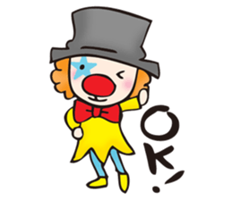 two pierrots sticker #3012132