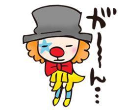 two pierrots sticker #3012136