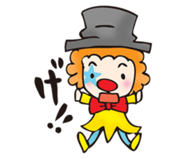 two pierrots sticker #3012137