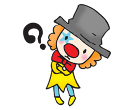 two pierrots sticker #3012140