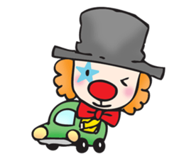 two pierrots sticker #3012151