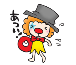 two pierrots sticker #3012158