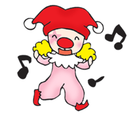 two pierrots sticker #3012167