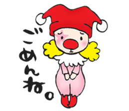 two pierrots sticker #3012168