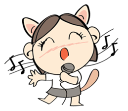 Nu Meaw is back sticker #3012611