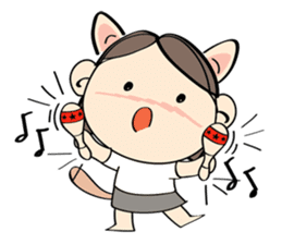 Nu Meaw is back sticker #3012619