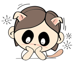 Nu Meaw is back sticker #3012621