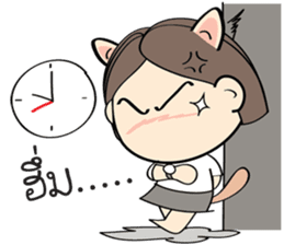 Nu Meaw is back sticker #3012636