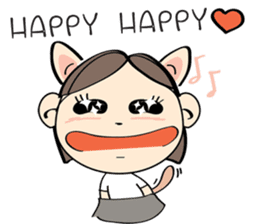 Nu Meaw is back sticker #3012641