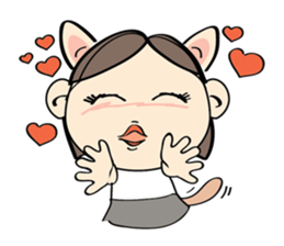 Nu Meaw is back sticker #3012644