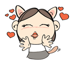 Nu Meaw is back sticker #3012644