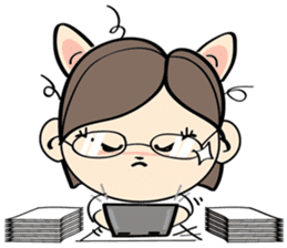 Nu Meaw is back sticker #3012647