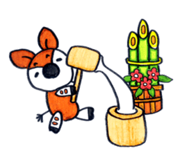 One year of the OKAPIN sticker #3012651