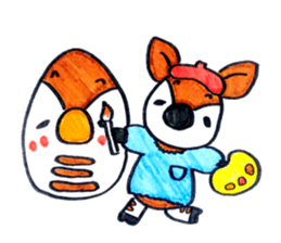 One year of the OKAPIN sticker #3012664