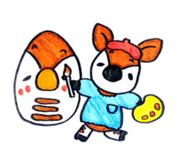 One year of the OKAPIN sticker #3012664