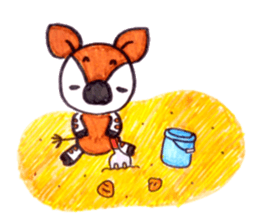 One year of the OKAPIN sticker #3012666