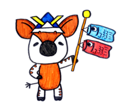 One year of the OKAPIN sticker #3012667