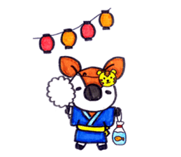 One year of the OKAPIN sticker #3012674