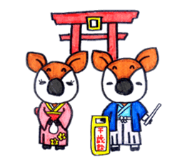 One year of the OKAPIN sticker #3012686