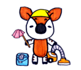 One year of the OKAPIN sticker #3012690