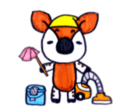 One year of the OKAPIN sticker #3012690