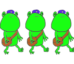 frogs and pandas sticker #3012897