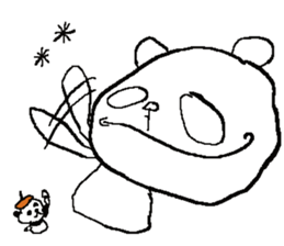 frogs and pandas sticker #3012920