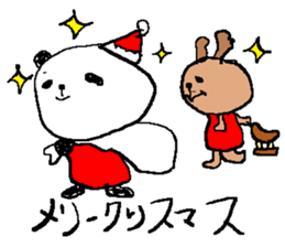 frogs and pandas sticker #3012924