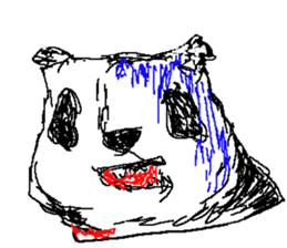 frogs and pandas sticker #3012925