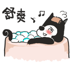 Ha Ha Husky sticker #3013292