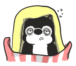 Ha Ha Husky sticker #3013299