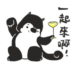 Ha Ha Husky sticker #3013302