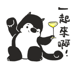 Ha Ha Husky sticker #3013302