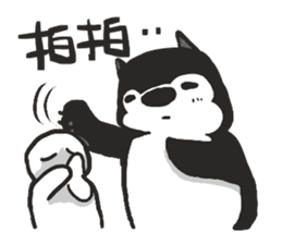 Ha Ha Husky sticker #3013303