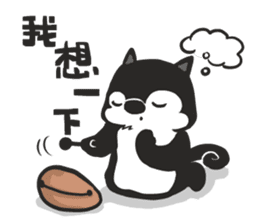 Ha Ha Husky sticker #3013328