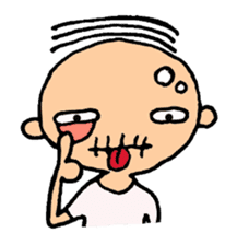 Grandpa Tama sticker #3013344