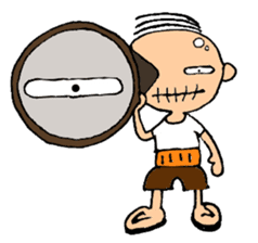 Grandpa Tama sticker #3013346