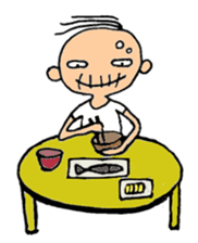 Grandpa Tama sticker #3013363