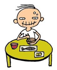 Grandpa Tama sticker #3013363